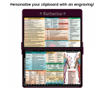 WhiteCoat Clipboard® - Wine Occupational Therapy Edition